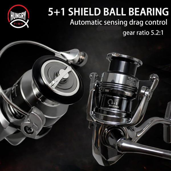 Hungry Fish Traveler Pro Spinning Fishing Reel