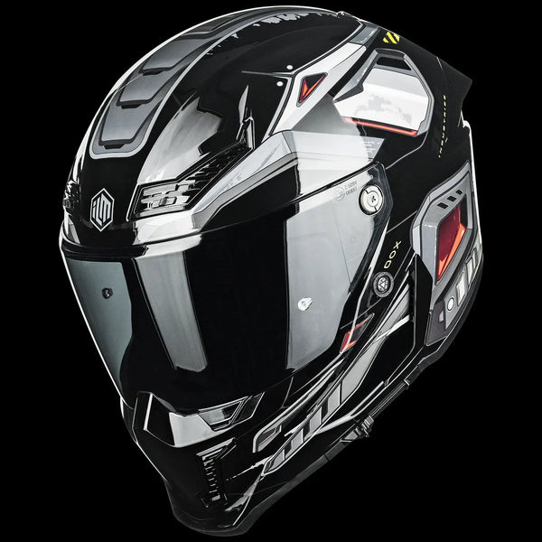ILM Motorcycle Full Face Helmets DOT ECE Powersports Dual Visor Street Racing with Pinlock Cascos para Motos Model MF509 Pro