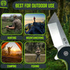 The Pioneer Folding Pocket Knife Giftset for Men and Women (Silver and Green)