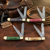 Ranchfold Pocket Folding Knife Set 7.5" Handmade Set of 4