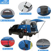 5.5-6.7ft Pickup Truck Bed Tent with Awining,Blue