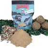 HungryFish GroundBait Mix - (Peanut) 15.5oz