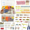 HungryFish Complete Fishing Tackle Kit with 320 Pieces