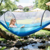 Camping Hammock with Mosquito Net 3-in-1 Portable 440lbs
