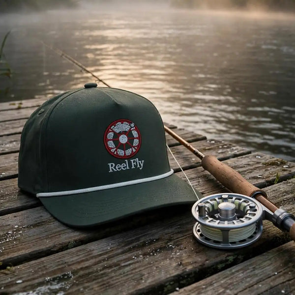 No. 16 - The Reel Fly - Yocona First Light - Rope Brim Trucker
