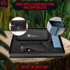 The Pioneer Folding Pocket Knife Giftset for Men and Women (Black and Orange)