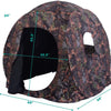 Portable Pop up Ground Camo Blind Hunting Enclosure