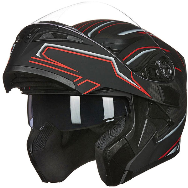 ILM Motorcycle Modular Full Face Helmet Model 902