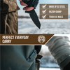 The Clip Point, Straight Back, Pioneer Folding Pocket Knife Giftset Combo (Silver and Green)