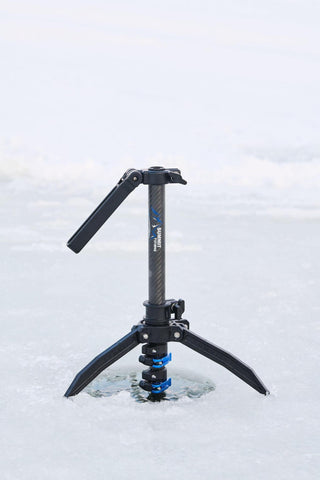 FFS Carbon Fiber Transducer Pole with Ice Mount Combo