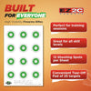 25 EZ2C Targets Style 27/RD10: Small-bore 50ft Paper Shooting Target 11"x17" USA MADE Pad of 25