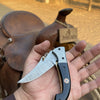 Darkridge Talon Folder Knife 8" Handmade Damascus Steel Hawkbill Blade