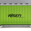 Waterproof fly boxes with green silicone insert