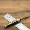 Rosewood Folding Knife 7.5" Handmade Damascus Steel Traditional Pocket Knife
