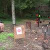 EZ2C Targets #9: 8" Bullseye Paper Shooting Target 11"x17" USA MADE Hi-Visibility