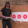 EZ2C Targets #9: 8" Bullseye Paper Shooting Target 11"x17" USA MADE Hi-Visibility