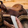 Cleaverfold Pocket Knife 7" Handmade Stainless Steel Cleaver Blade