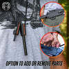 12.32" LAVALINE SURVIVAL KNIFE WITH FIXED 1095 HIGH CARBON STEEL BLADE