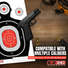 100 EZ2C 12"x18" Silhouette Shooting Target USA MADE Premium Targets for the Range, Gun Gifts (Peel-Off Pad 100)