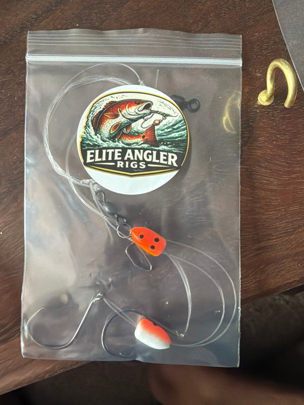 Pompano Rig - 2/0 Circle Hook with different color options.