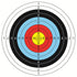 New 30pcs 40*40 cm Archery Shooting Target Paper Bow Hunting Archery Kit Standard Full Ring Single Spot Shooting Training Paper