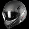 ILM Carbon Fiber Vintage Full Face Modular Motorcycle Helmet Model B707C