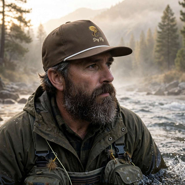 Dry Fly Stimulator Fly Fishing Hat – Rope Trucker | Clear Water Trading Co.