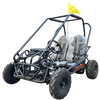 TrailMaster Apache 7 212cc Youth Go Kart for Kids Ages 10+ – Full Roll Cage, High-Back Seats, Over-the-Shoulder Harnesses, Air-Cooled Engine