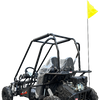 TrailMaster Apache 7 212cc Youth Go Kart for Kids Ages 10+ – Full Roll Cage, High-Back Seats, Over-the-Shoulder Harnesses, Air-Cooled Engine