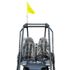 TrailMaster Apache 7 212cc Youth Go Kart for Kids Ages 10+ – Full Roll Cage, High-Back Seats, Over-the-Shoulder Harnesses, Air-Cooled Engine