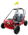 TrailMaster Apache 7 212cc Youth Go Kart for Kids Ages 10+ – Full Roll Cage, High-Back Seats, Over-the-Shoulder Harnesses, Air-Cooled Engine