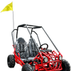 TrailMaster Apache 7 212cc Youth Go Kart for Kids Ages 10+ – Full Roll Cage, High-Back Seats, Over-the-Shoulder Harnesses, Air-Cooled Engine