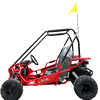TrailMaster Apache 7 212cc Youth Go Kart for Kids Ages 10+ – Full Roll Cage, High-Back Seats, Over-the-Shoulder Harnesses, Air-Cooled Engine