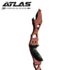 Farmington Archery 19" Atlas T6 Aluminum Machined CNC ILF Riser / Wood Grip