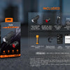 Fenix BC28R Smart Head & Tail Bike Light Combo