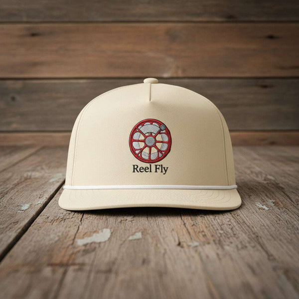 Reel Fly - Embroidered Fly Fishing Rope Hat