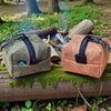 Waxed Canvas Trangia Spirit Burner Case – Rugged & Classic Fire Kit Pouch