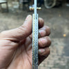Forgehammer Folder Knife 8" Handmade All-Steel Damascus Liner Lock