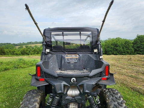 2021+ Can-Am Commander Canvas Rear Panel