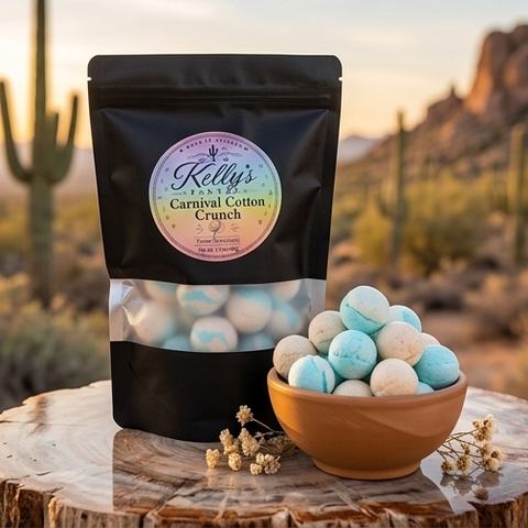 Carnival Cotton Crunch Freeze-Dried Taffy Bites