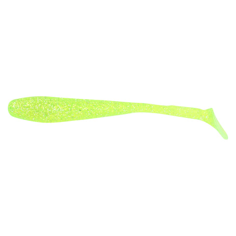 4" Chartreuse With Built-In Tail Rattle