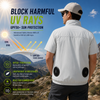 LITEGUEST UPF50+ Cooling Fan Vest | Outdoor Sun Protection Gear