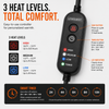 LITEGUEST Heated Stadium Seat with Back Support | USB Powered