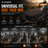LITEGUEST Heated Motorcycle Seat Cover | USB Winter Riding Pad