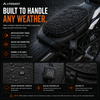 LITEGUEST Heated Motorcycle Seat Cover | USB Winter Riding Pad