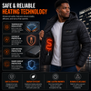 LITEGUEST 27-Zone Heated Down Jacket | 4 Independent Controls