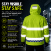 LITEGUEST 8-Zone Heated Reflective Jacket | Outdoor Utility Coat