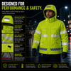 LITEGUEST 8-Zone Heated Reflective Jacket | Outdoor Utility Coat