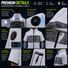 LITEGUEST LED Cooling Fan Jacket | Night Visibility & Active Cooling