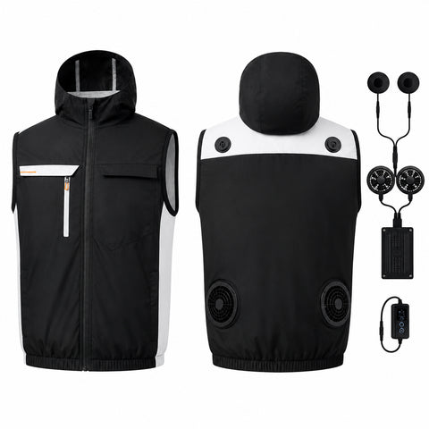 LITEGUEST Hooded TEC Cooling Vest – Dual Semiconductor Cooling